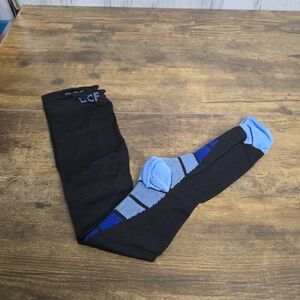 DC Men's Black and Blue Athletic Socks